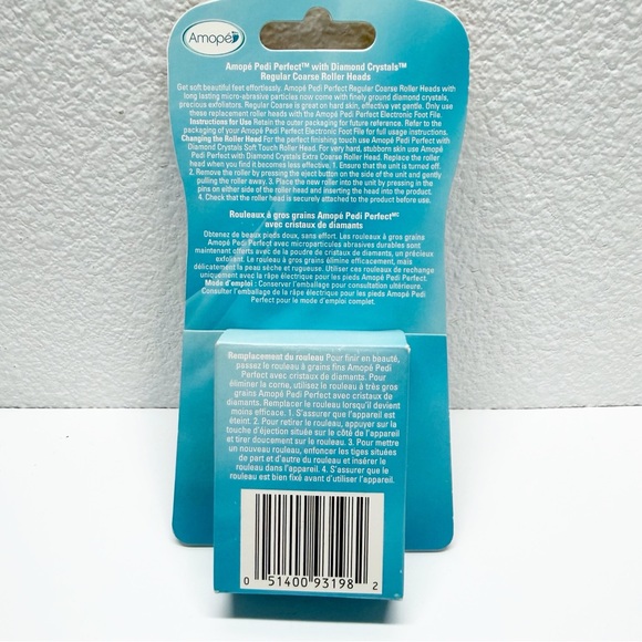 NEW Amope Pedi Perfect Regular Coarse Replacement Rollers - Picture 4 of 6